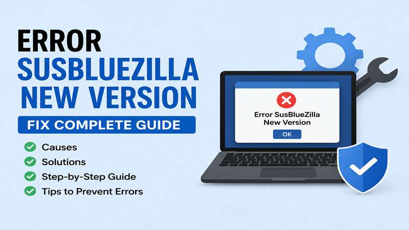 Error SusBlueZilla New Version